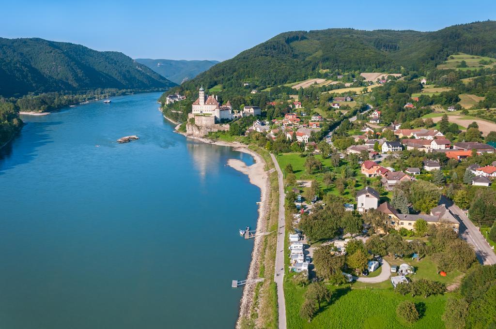 Gasthof-Camping Stumpfer Hotel Schonbuhel an der Donau ภายนอก รูปภาพ
