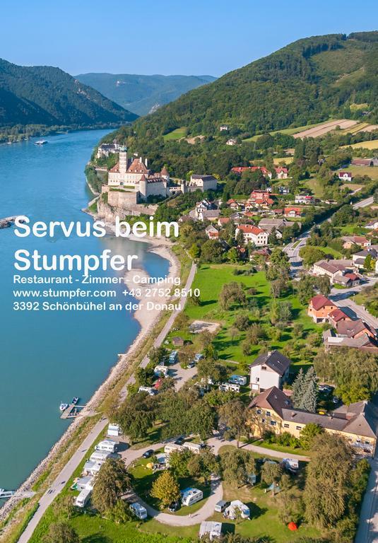 Gasthof-Camping Stumpfer Hotel Schonbuhel an der Donau ภายนอก รูปภาพ